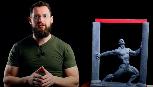 SculptaClay - How To - Sculpting With Wax (Samson In SculptaClay)